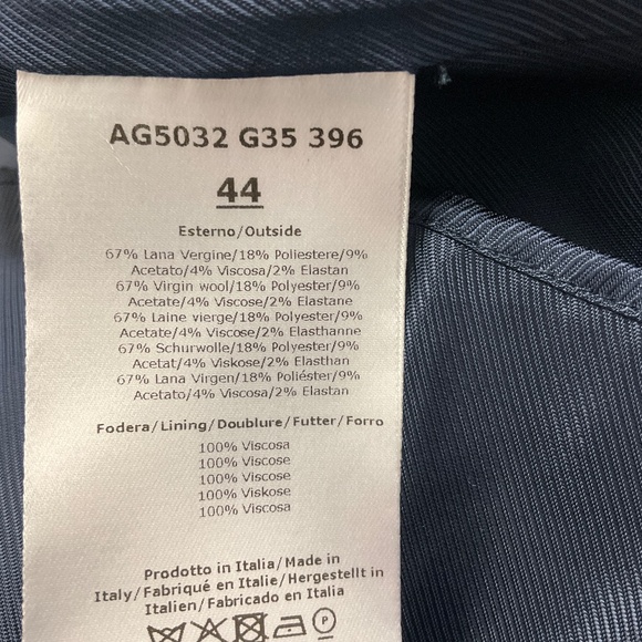 MANTU NAVY SEQUINED CREPE DRESS - Picture 4 of 6